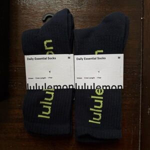 Lululemon navy socks